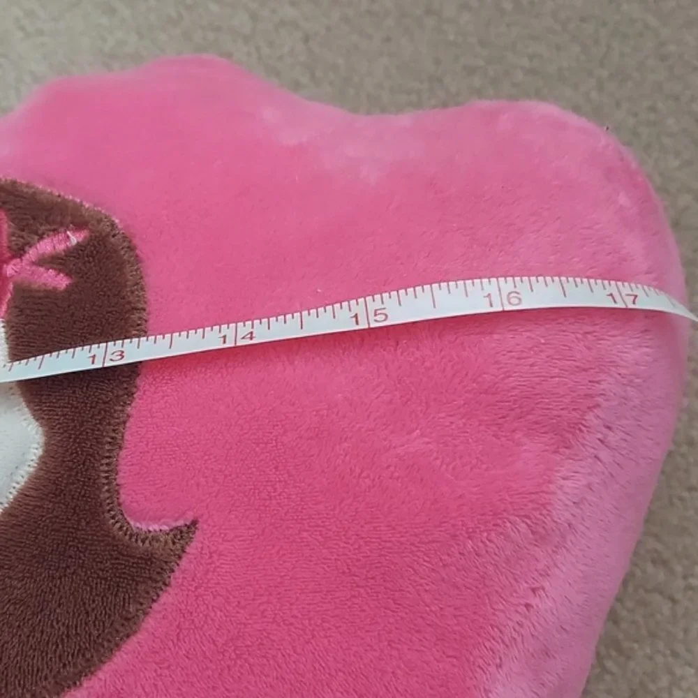 Mermaid Plush Cushion Pillow - hot pink